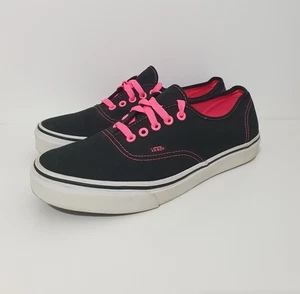 Vans Turnschuhe Größe UK 9,5 schwarz & pink - Bild 1 von 8