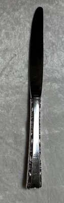 "Cuchillo hueco moderno Lunt Madrigal de plata esterlina 9"" 1962 de colección sin monograma" Foto 1 de 4