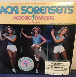 Aerobic Dancing/With Cassette & illustrated booklet by Sorensen, Jackie, SEALED - Picture 1 of 3