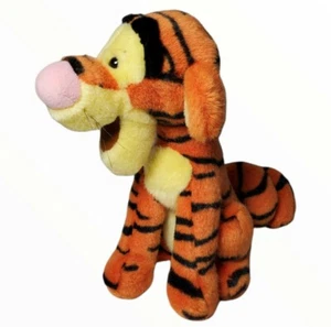 Vintage TIGGER Walt Disney 10 Zoll Plüschtier Stofftier Winnie Puuh Korkenzieher Schwanz - Bild 1 von 7