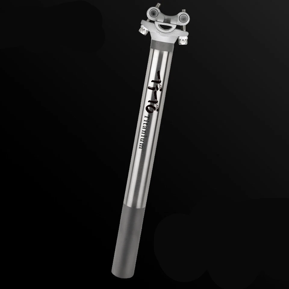 27.2 31.6mm Titanium Seatpost MTB Road Bicycle Bike Ti Seat Post 350 400mm - Image 1 of 4