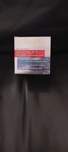 L'OREAL PARIS REVITALIFT FILLER DEEP REPLUMPING ANTI-AGEING CREAM NIGHT 50ml - Picture 1 of 1