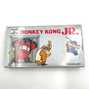 Donkey Kong JR. Game & Watch Handheld System DJ-101 Nintendo w/Box Manual Japan - Picture 1 of 13
