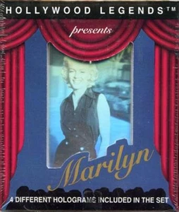 1992 HOLLYWOOD LEGENDS MARILYN MONROE HOLOGRAM SET - Picture 1 of 2