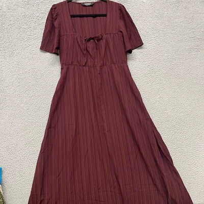 Vestido Disturbia Mujer 10 Rojo Lechera Maxi Capricho Gótico Bruja Vampiro Foto 1 de 4