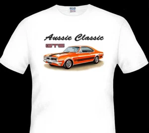 1969 HOLDEN HT GTS MONARO QUALITY WHITE TSHIRT (8 CAR COLOURS) BIG FIT - Picture 1 of 8