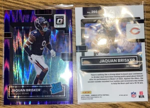 2022 Donruss Optic #266 Jaquan Brisker Purple Shock Prizm RC - Picture 1 of 1