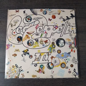Led Zeppelin III (3) 1974 US Press SD 7201 Working Wheel Cover Vinyl Record LP - Bild 1 von 5