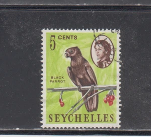 SEYCHELLES : 1962-69 - USED - SCOTT # 198g BIRDS - Picture 1 of 1