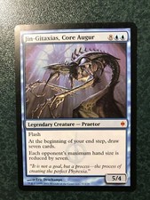 Jin-Gitaxias, Core Augur - MTG NM/LP Condition Card - New Phyrexia