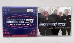 Backstreet Boys CD Single All I Have To Give x 2 **FREE POST** - Picture 1 of 5