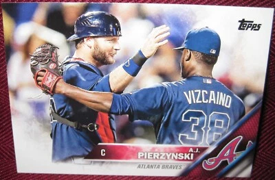 2016 TOPPS #635 A.J. PIERZYNSKI BASE CARD NM-MT - Image 1 of 2