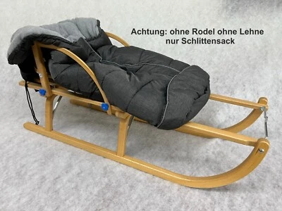 Ress Schlittensack  Zubehör f. Gebirgsrodel Davoser Schlitten Rodel - Bild 1 von 4