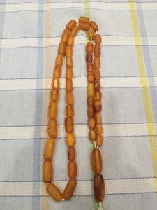 Ambar Báltico Kahraman Yema De Huevo Viejo Raro Antiguo Siglo 19 - Imagen 1 de 9