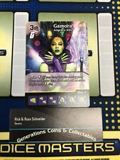 Dice Masters Gamora  #109 Rare  w/ 1 Die  Avengers Infinity Gauntlet