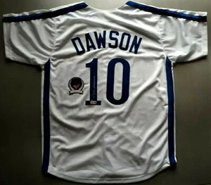 ANDRE DAWSON SIGNED CUSTOM MONTREAL XL JERSEY, BECKETT HOLOGRAM #WK27901 - Picture 1 of 3