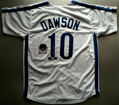 ANDRE DAWSON   SIGNED  CUSTOM MONTREAL XL JERSEY, BECKETT HOLOGRAM  #WK27901 - Image 1 of 3