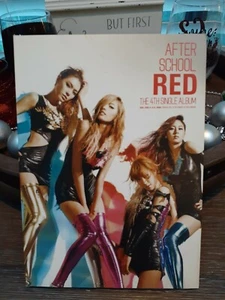 AFTER SCHOOL RED THE 4TH SINGLE ALBUM K-POP W/ PHOTO CARD INCLUSION - Picture 1 of 3
