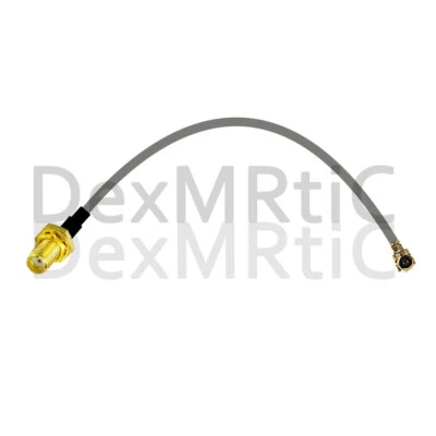 u.fl to SMA Female Jack Pigtail Cable 15CM Long for PCI Wifi Card wireless - Image 1 of 4