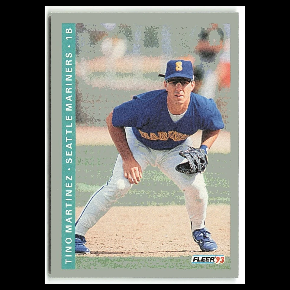 Tino Martinez #310 1993 Fleer Seattle Mariners Baseball Card MLB NM - Image 1 of 3
