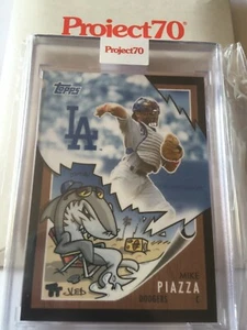 Mike Piazza Topps Project 70 by Toy Tokyo Los Angeles Dodgers #142 SP Baseball - Bild 1 von 2
