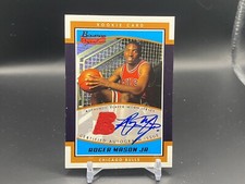 2002-03 Bowman Signature /999 Roger Mason Jr #SE-RMA Rookie RC