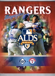 2010 ALDS Program Tampa Bay Rays @ Texas Rangers Hamilton Price Cruz Longoria - Picture 1 of 2