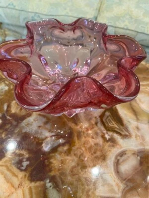 Juego de 4 centros de mesa rosa Foto 1 de 4