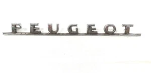 Fregio PEUGEOT epoca 204 304 404 504 metallo originale no replica - Imagen 1 de 3