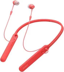 Sony WI-C400 Wireless Bluetooth Stereo In-Ear Earbuds Sport Earphone-Red - Picture 1 of 3