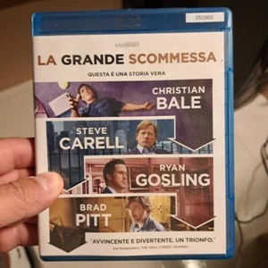 Blu-ray - LA GRANDE SCOMMESSA - Bale + Carell + Gosling - Pitt - ex nolo 9/10 - Foto 1 di 2