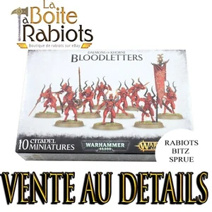 Warhammer 40000 Age Of Sigmar Daemons Khorne Bloodletters Sale to the / Detail - Picture 1 of 26