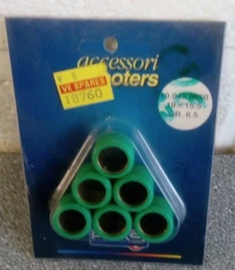 Pulley Roller Set 100450650 19x15.5mm GR 6.5 6 pcs Rollers 50cc Scooter GREEN - Imagen 1 de 1