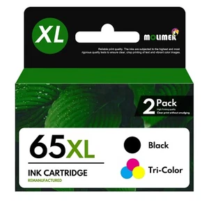 65XL 65 Ink Cartridge Replacement for HP 65 DeskJet 2622 2624 Black Color - Picture 1 of 10