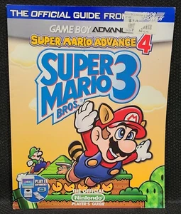 Super Mario Advance 4 Mario Bros. 3 Official Nintendo Power Strategy Guide - GBA - Picture 1 of 3