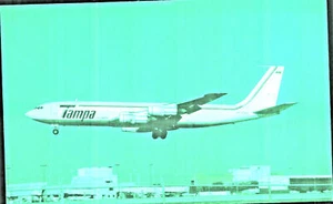 Tampa Colombia Boeing B-707-321C HK-3333X MSN 18714/362 Miami Airport Postcard - Picture 1 of 2
