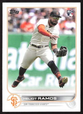 2022 Topps Update Heliot Ramos US154 RC | San Francisco Giants - Image 1 of 2