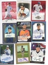 Autographed  Detroit Tigers Certified all years 90+ picks 15% off after 4 cards