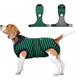 Recovery Suit for Dogs After Surgery,Soft Breathable Dog Bodysuit E-Collar alt.. - Picture 1 of 4