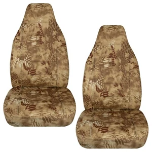Juego de fundas de asiento de coche delanteras para Ford Explorer 1991-2002 kryptek bronceado camuflaje - Imagen 1 de 10