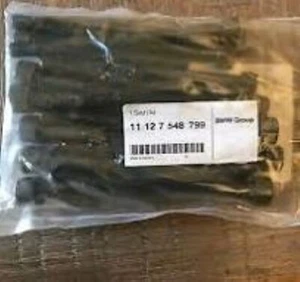 Genuine BMW Set Bolt Cylinder Head N52 E60 E65 E90 3 Series X1 X3 X5 11127548799 - Picture 1 of 1