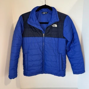 The North Face Boys Inner Winter Jacket Blue Youth Medium 10/12 Coat - Picture 1 of 4