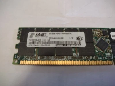 SMART 2GB, 184-pin, DDR-400MHz, PC3200, 2.5V, CL3 (ECC/registered/buffered) - Image 1 of 3
