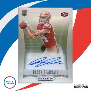 2024 Panini Prizm Deca Ricky Pearsall Signatures RC Auto San Francisco 49ers - Picture 1 of 10