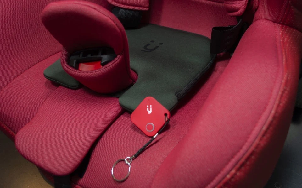 Mymi MYM001A Dispositiovo Anti-Abbandono Bimbi per Auto - Nero