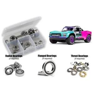 RC Screwz ARA062R ARRMA Mojave 223S BLX 4WD Gummi geschirmtes Lager Kit - Bild 1 von 1