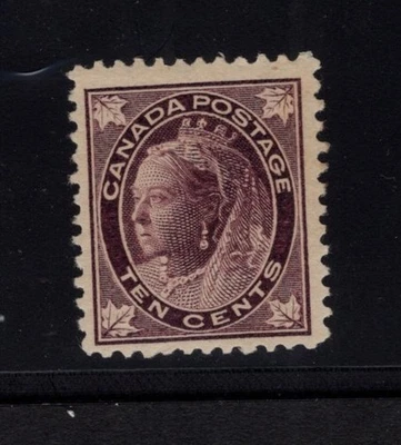 加拿大维多利亚 10美分 褐色 紫色, H — 第 1/2 张图片