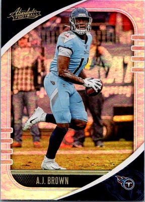 2020 Panini Absolute - A.J. Brown #87 TENNESSEE TITANS - Image 1 of 2