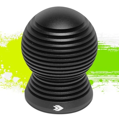 NRG Peformance Black 6061 Aluminum Heat Sink Spheric Style Threaded Shift Knob - Image 1 of 4