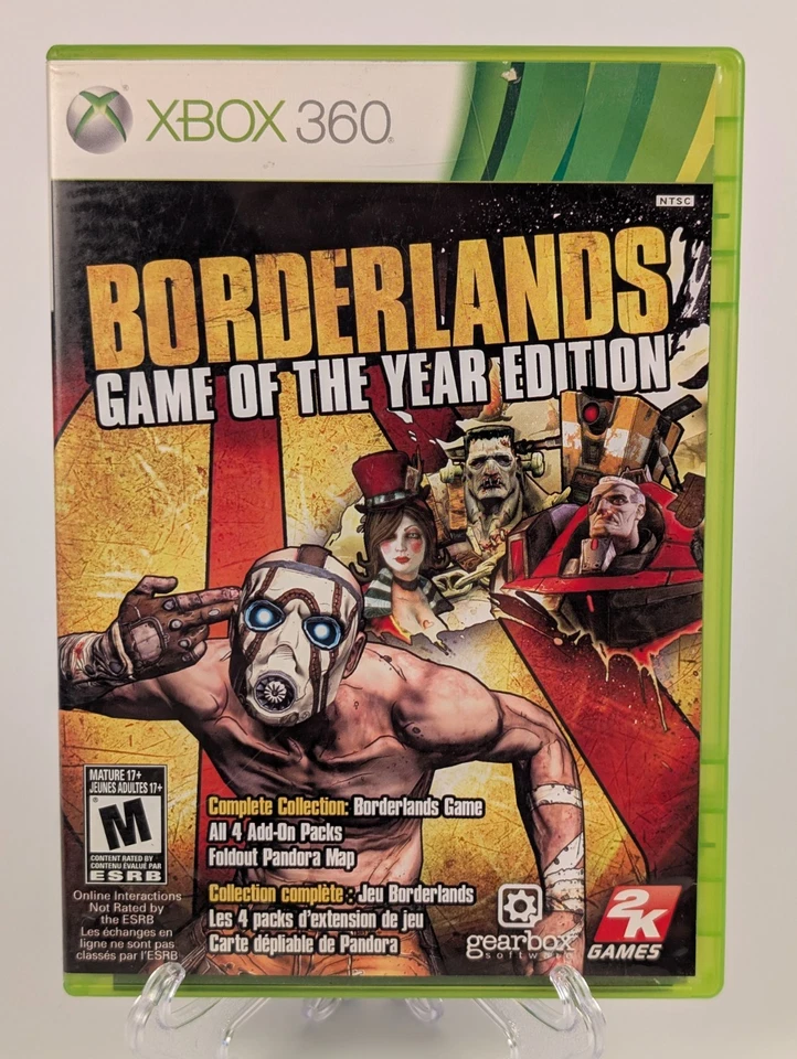 Borderlands Game of the Year Edition (Xbox 360)➡️CIB  - Tested - Excellent 📀! - Image 1 of 4